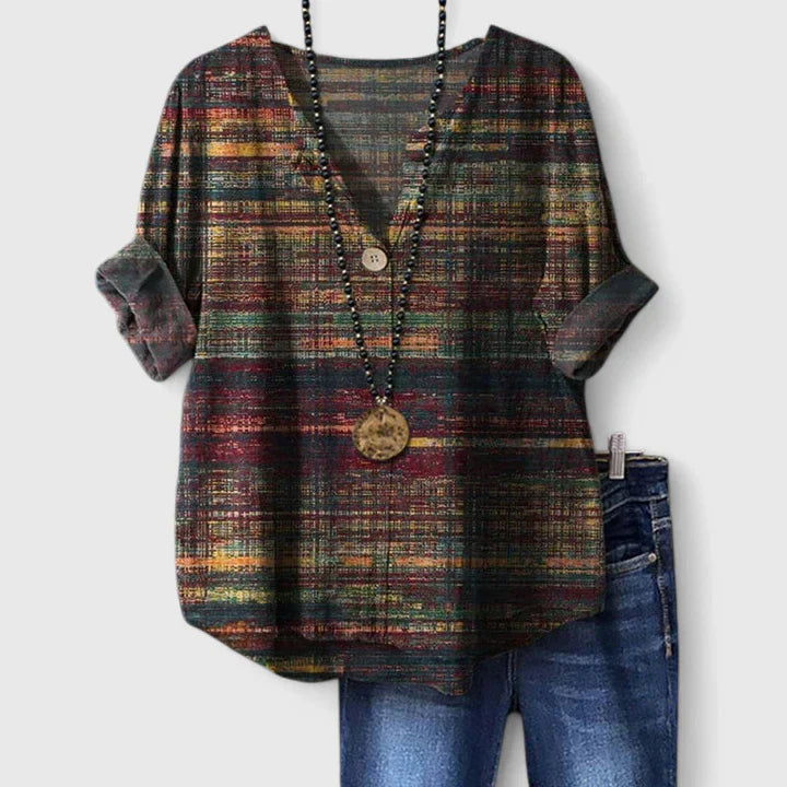 Kristina | Blouse + Free Necklace