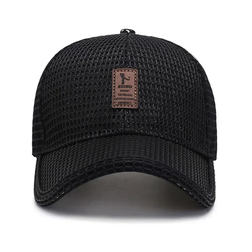 AirFit Letnia Czapka z Siateczką – Oddychająca i Regulowana