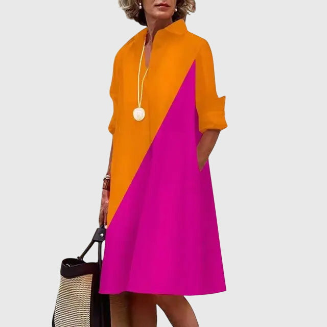 Paige™ - Stylowa Sukienka z Kieszeniami