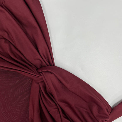 Vixen Maxi Dress - Cherry Lacquer