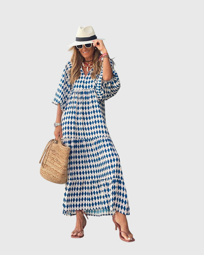 Sarah™ - Boho Maxi Sukienka