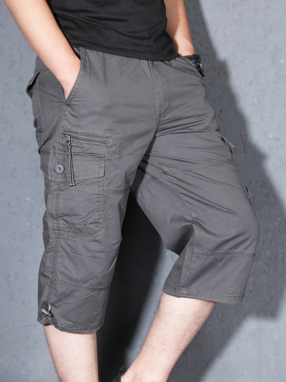 Kaczmarek™ | Męskie Spodnie ¾ Cargo