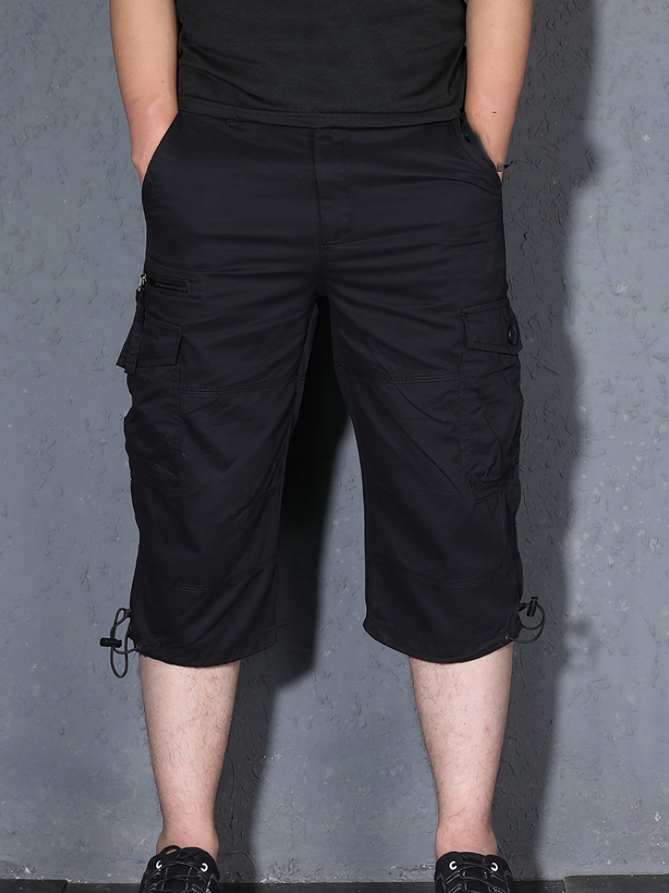 Kaczmarek™ | Męskie Spodnie ¾ Cargo