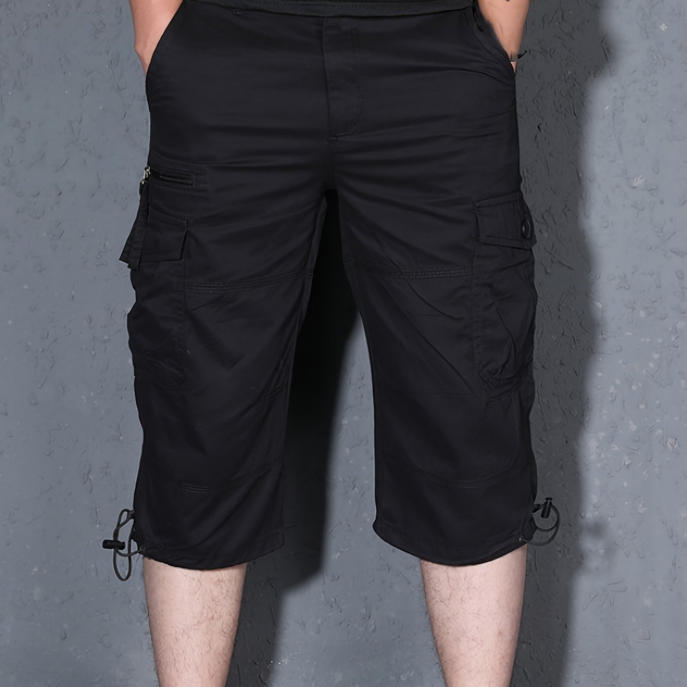 Kaczmarek™ | Męskie Spodnie ¾ Cargo