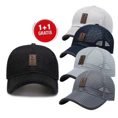 AirFit Letnia Czapka z Siateczką – Oddychająca i Regulowana