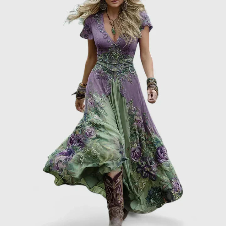 Sydney | Elegancka Maxi Sukienka