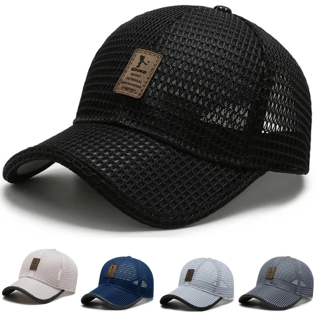 AirFit Letnia Czapka z Siateczką – Oddychająca i Regulowana