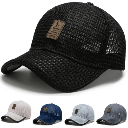 AirFit Letnia Czapka z Siateczką – Oddychająca i Regulowana