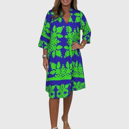 Stokrotka | Elegancka Sukienka Wiosenna