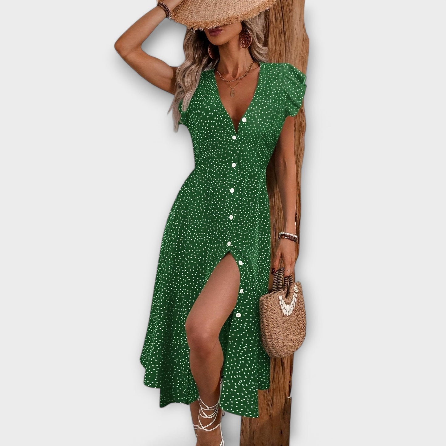 Maribeth | Stylowa Sukienka A-liniowa