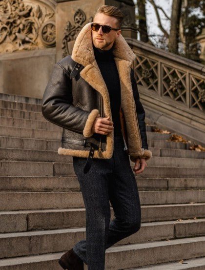 Kristian – Kurtka Premium w Stylu Shearling