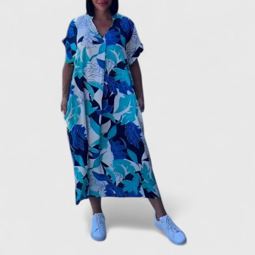 Shamcey™ - Wyrafinowana Sukienka Kwiatowa