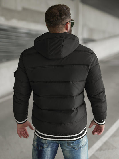 Kurtka męska pikowana czarna