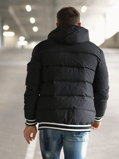Kurtka męska pikowana czarna